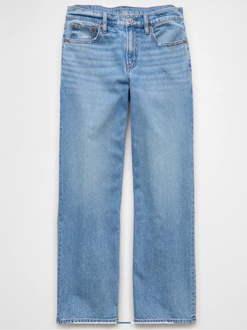 American Eagle Strigid High-Waisted Stovepipe Jeans - Picture 1 of 6
